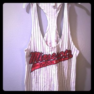 Minnesota Twins - PINK baseball Tee